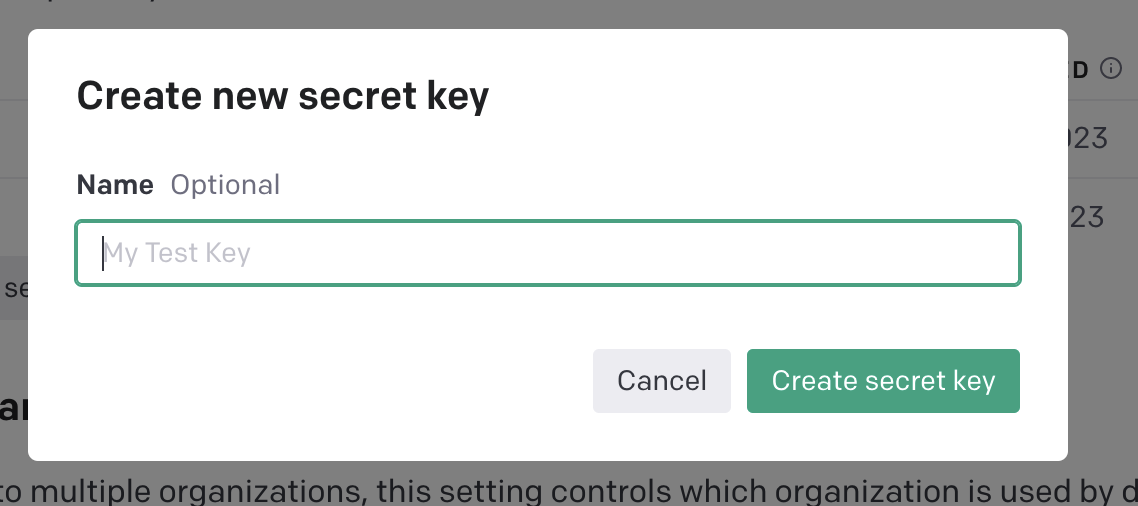 name a new key dialog